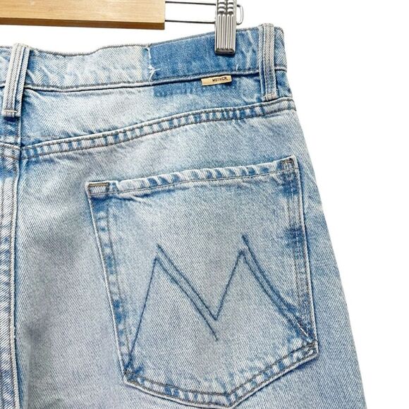 MOTHER Superior The Spinner High Waist Wide Leg Jeans in We Bounced Size 32 | 14 - Picture 9 of 15